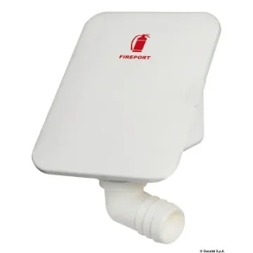 Osculati - Fireport hose connector 90&amp;#176; hatch - 17.683.01 product image