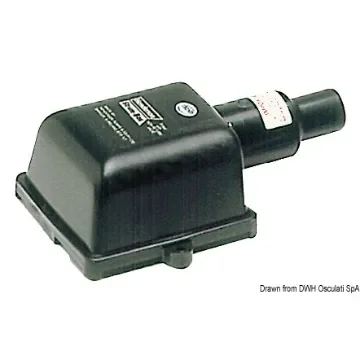 Black plastic suction strainer WHALE product image