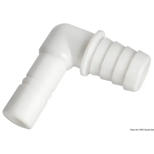 WHALE cylindrical elbow joint for flexible pipe size 20 mm product image