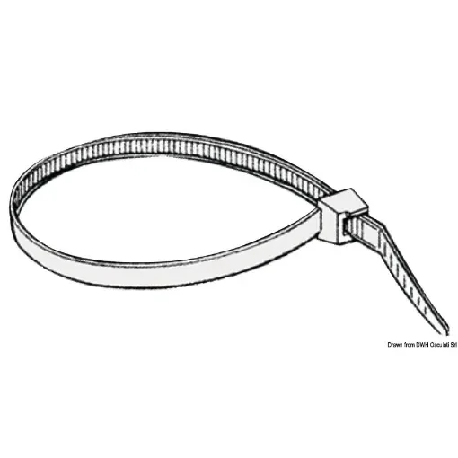 Osculati - BELTURING PLUS strap flat head 6x180 mm - 18.053.02 product image