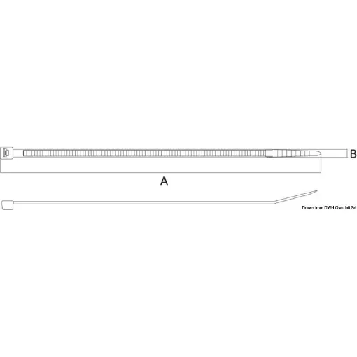 Osculati - Heat-resistant clamp 200 mm - 18.032.63 product image