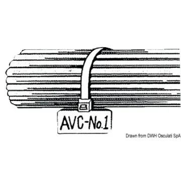 Nylon strap with plate product image