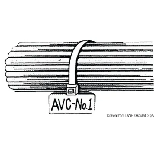 Nylon strap with plate product image