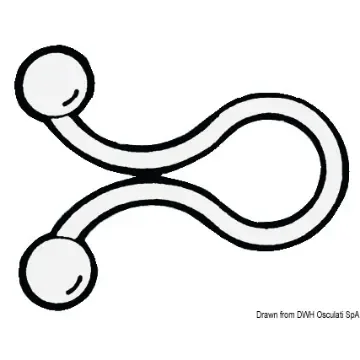 Osculati - Nylon cables clip 35 mm - 18.039.03 product image