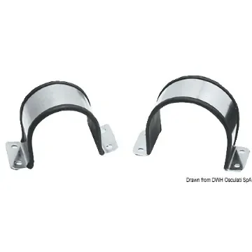 Osculati - Rubber SS U-clip 56/60mm - 18.041.51 product image