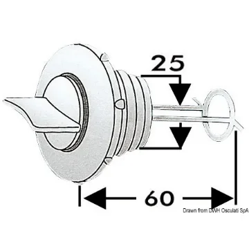 Osculati - Water drain plug - 18.346.10 product image