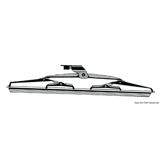 Osculati - SS windshield blade w. silicone flap 305 mm - 19.112.12 product image