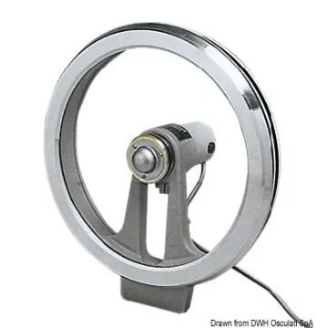 Osculati - EIWA pivoting clear viewer 24 V net light 300 mm - 19.152.61 product image