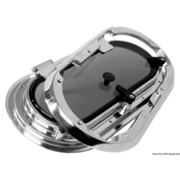 Osculati - BOMAR Flagship oval portlight AISI316 438 x 210 mm - 19.224.03 product image