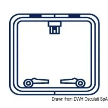 Osculati - Hatch protection 770 x 770 mm - 19.350.07 product image