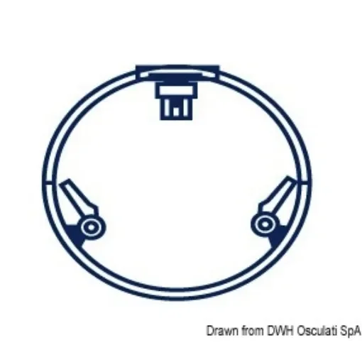 Osculati - Hatch protection &amp;#216; 600 mm - 19.352.03 product image