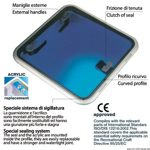 LEWMAR Low Profile hatch product image