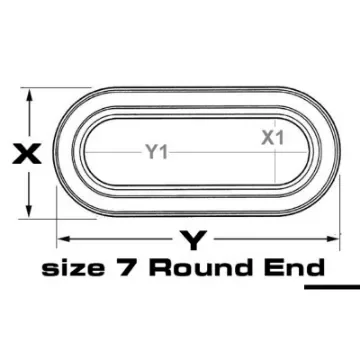 Osculati - LEWMAR AISI316 portlight 7RE - 19.430.84 product image
