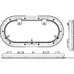Osculati - BOMAR Flagship oval hatch 216 x 444 mm - 19.510.22 product image