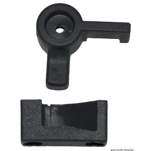 Osculati - Right locking lever for LEWMAR portlights from 1982 to 1998 - 19.910.08 product image