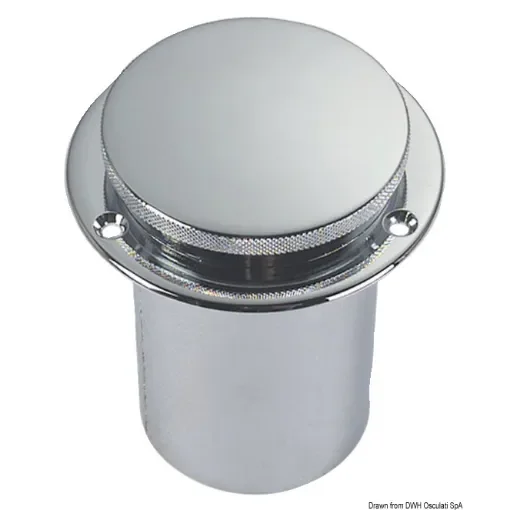 Chromed brass fuel deck plug product image