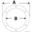 Osculati - Inspection hatch white easy opening 102 mm - 20.201.00 product image