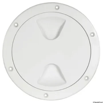 Osculati - Inspection hatch screw lock white 102 mm - 20.204.00 product image