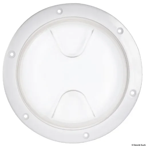 Osculati - Inspection hatch screw lock transparent 102 mm - 20.204.01 product image