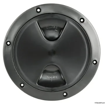 Osculati - Inspection hatch screw lock black 102 mm - 20.204.20 product image