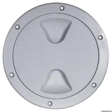 Osculati - Inspection hatch 4&amp;quot; grey RAL 7042 - 20.204.30 product image