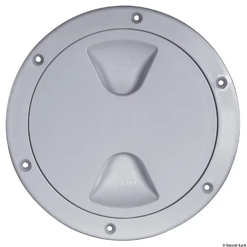 Osculati - Inspection hatch 4&amp;quot; grey RAL 7042 - 20.204.30 product image