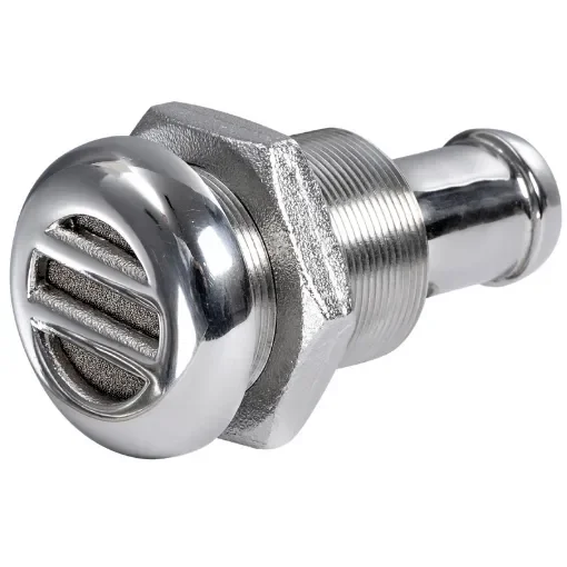 Osculati - Mirror polished AISI 316 stainless steel fuel vent, fitted with anti-flood system - 20.268.00 product image