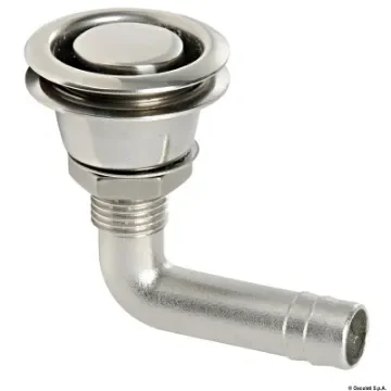 Osculati - Flush-mount fuel vent made of stainless steel. - 20.271.02 product image