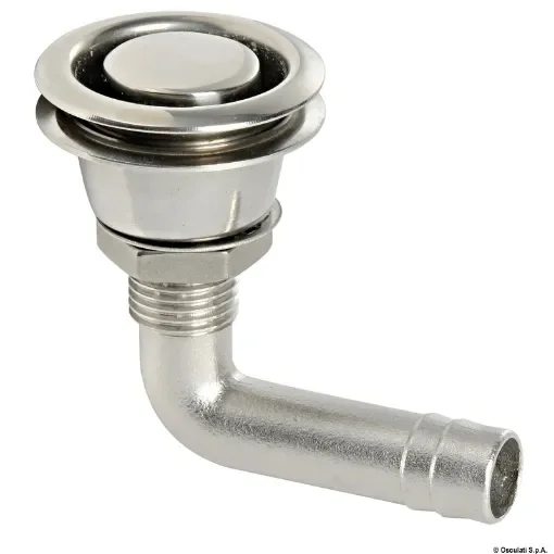 Osculati - Flush-mount fuel vent made of stainless steel. - 20.271.02 product image