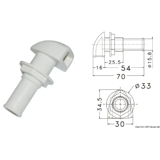 Osculati - Plastic vent - 20.283.00 product image
