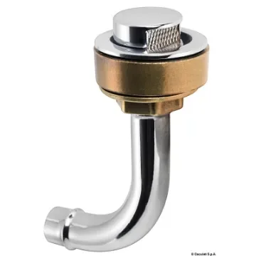 Osculati - Fuel vent chromed brass elbow 90&amp;#176; left 20 mm - 20.285.04 product image