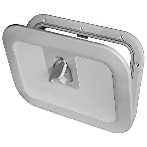 Osculati - Flush inspection hatch RAL 7042 380 x 280 mm - 20.291.60 product image