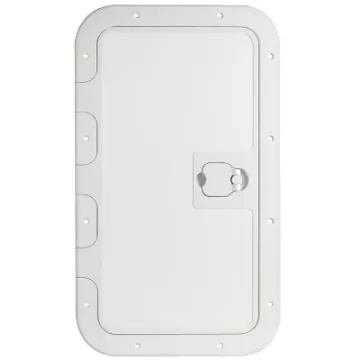 Osculati - White inspection hatch anti-slip sufrace 350x600mm - 20.302.00 product image