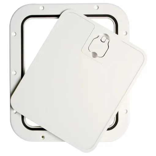 Osculati - White inspection hatch removable lid 305 x 355mm - 20.302.20 product image