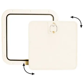 Osculati - Cream inspection hatch removable lid 375 x 375mm - 20.302.31 product image