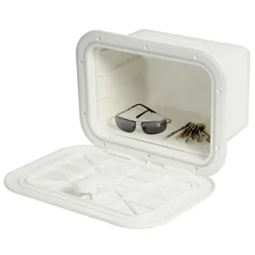 Osculati - White locker w/lid 280 x 180 mm B-front - 20.312.00 product image