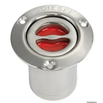 Osculati - DIESEL deck plug polished SS straight 80 mm - 20.467.03 product image
