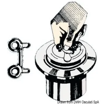 Osculati - Chr.br.plug+key 50 WATER - 20.567.12 product image