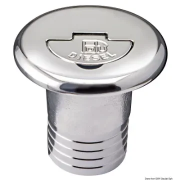 Osculati - Chromed brass filler cap long neck WASTE  38 mm - 20.666.09 product image