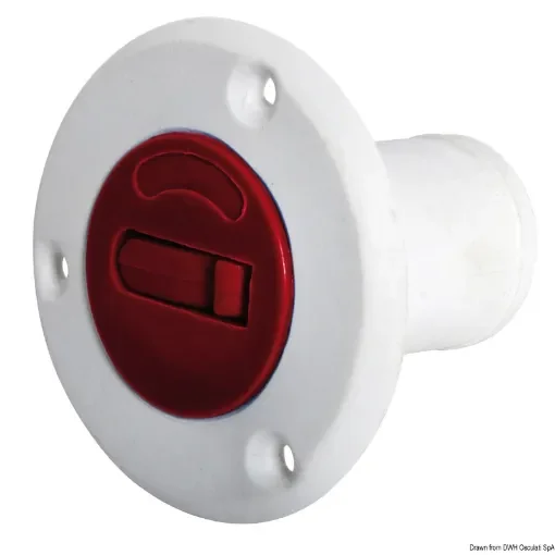 Osculati - Nylon/fiberglass FUEL plug red 50 mm - 20.669.02 product image