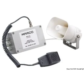 Osculati - Electronic multifunctional horn/whistle 112dB 12 V - 21.427.12 product image