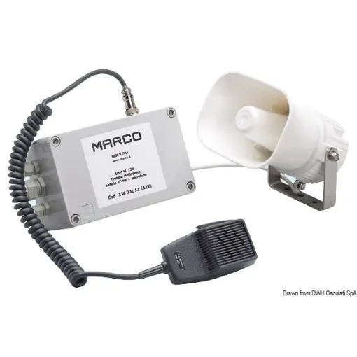 Osculati - Electronic multifunctional horn/whistle 112dB 12 V - 21.427.12 product image