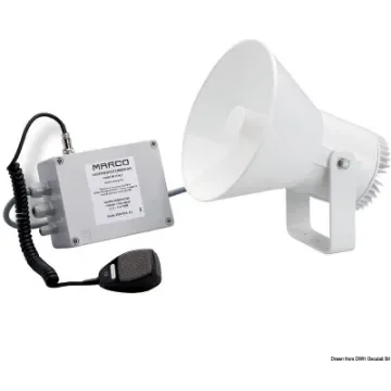 MARCO electronic horn with amplifier, suitable for boats from 12 to 20 metres product image