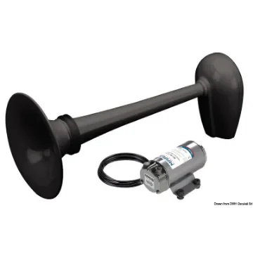 Osculati - Black Horn 24V RINA-type approved fish.boats up to - 21.440.25 product image