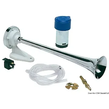 Osculati - Trumpet horn w/compressor chromed ABS 12 V - 21.451.12 product image