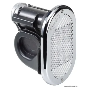 Osculati - HURRICANE electropneumatic chromed horn 24 V - 21.455.24 product image