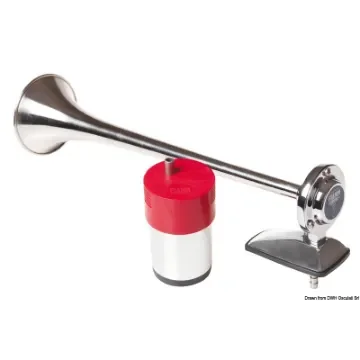 Osculati - FIAMM Bora horn w/compressor 12 V - 21.469.12 product image
