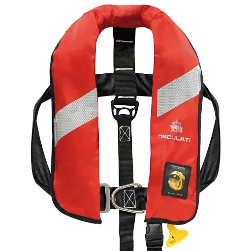 Osculati - Security self-inflating lifejacket 150 N (EN ISO 12402-3) with HAMMAR hydrostatic inflation - 22.395.00 product image