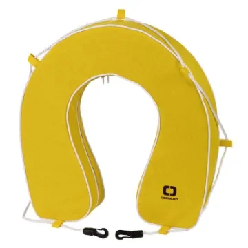 Osculati - Soft horseshoe lifebuoy yellow PVC - 22.416.01 product image