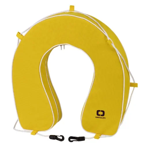 Osculati - Soft horseshoe lifebuoy yellow PVC - 22.416.01 product image